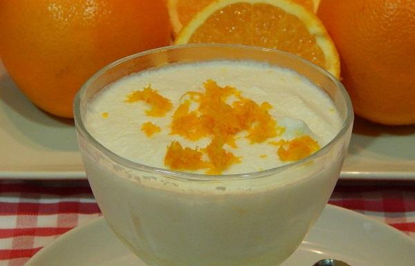 Mousse all'arancia con il Bimby