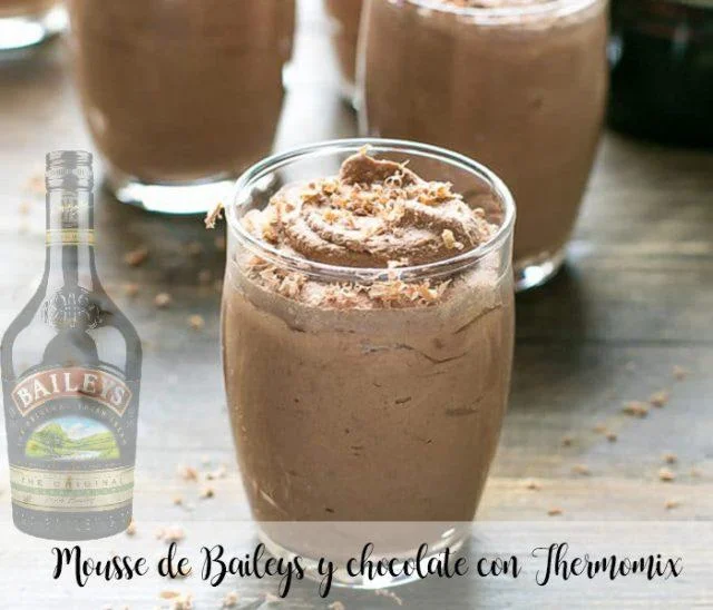 Mousse de Baileys e cioccolato con Bimby