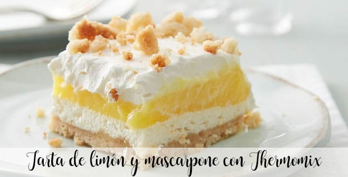 Torta Al Limone E Mascarpone Con Bimby Ricette Bimby Ricette Bimby