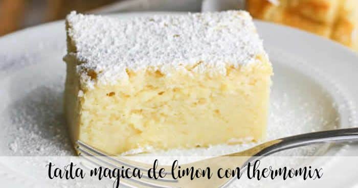 Torta Magica Al Limone Con Bimby Ricette Bimby Ricette Bimby