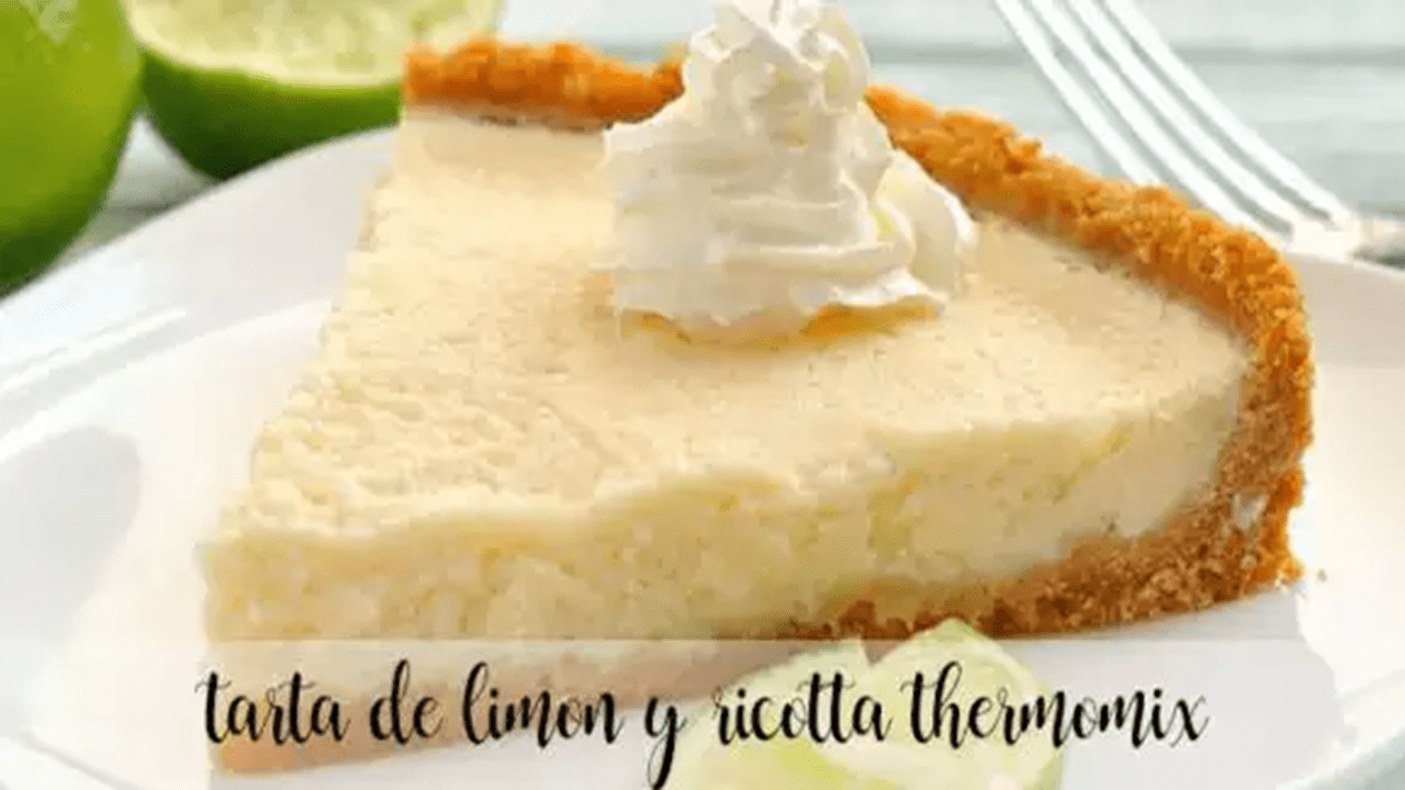 Torta al limone e ricotta con Bimby