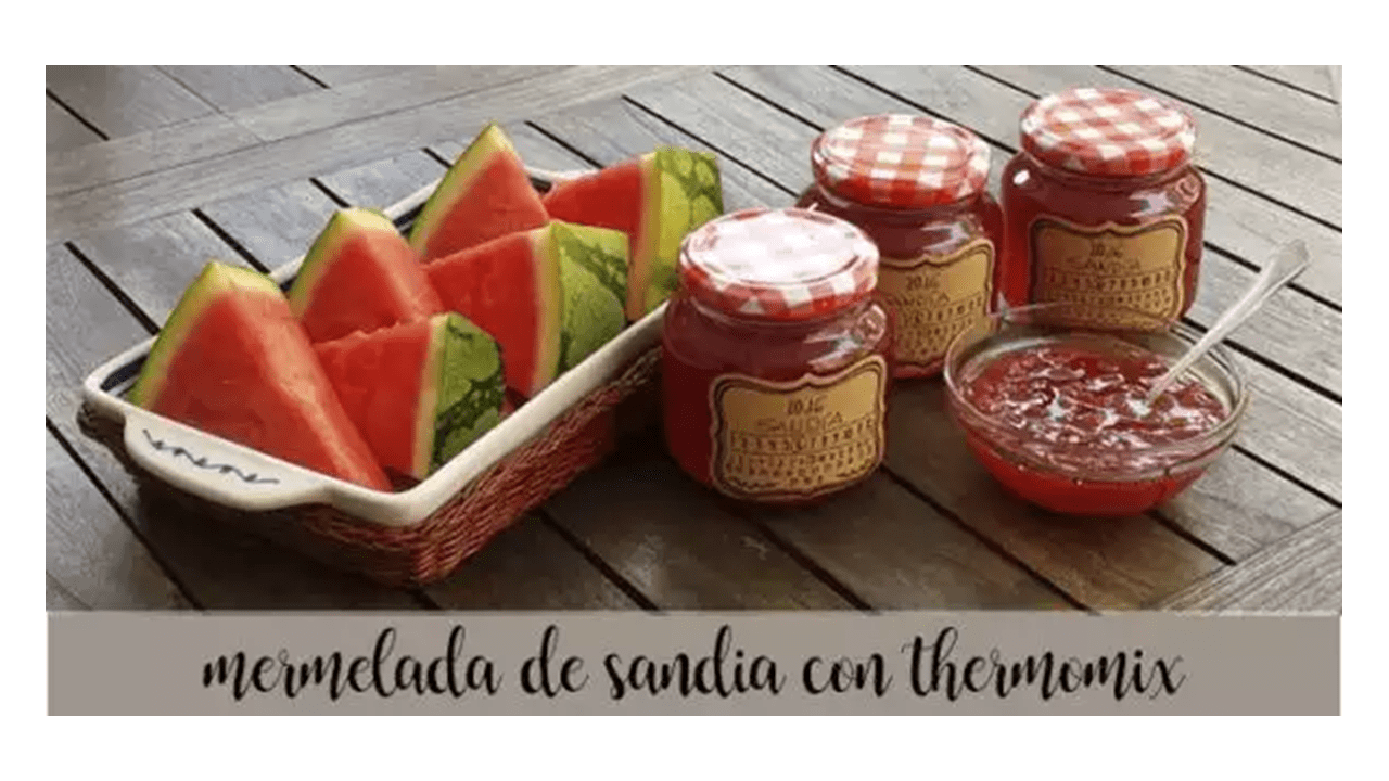 Marmellata di angurie con Bimby