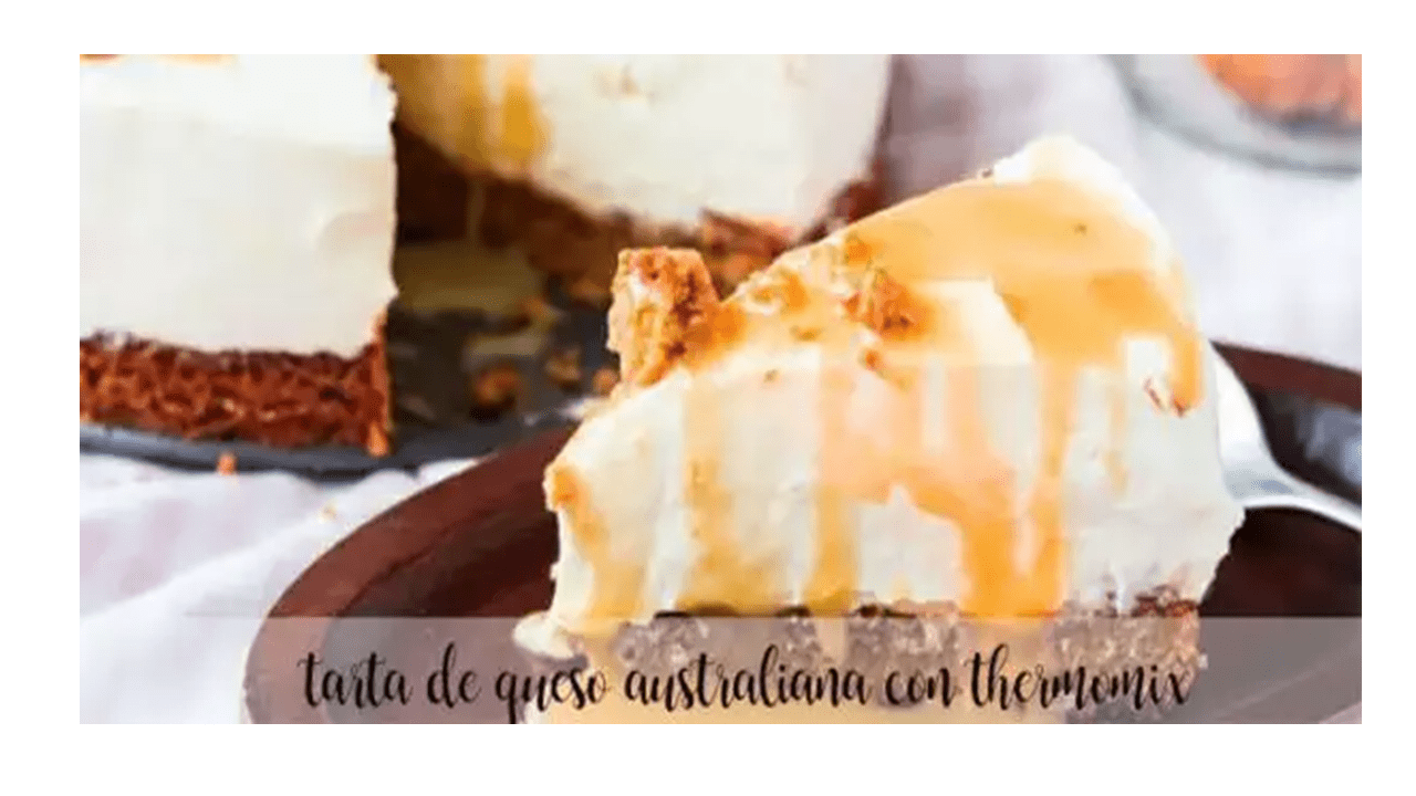 Cheesecake australiano con Bimby