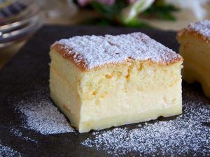 torta magica alla vaniglia con Bimby