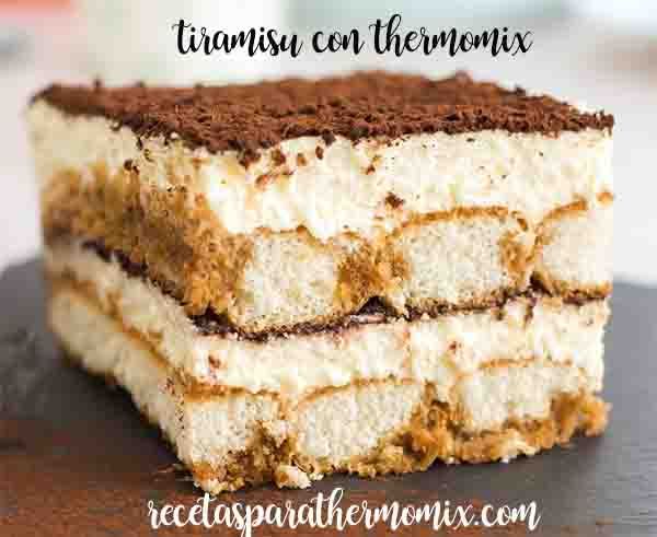 Tiramisù con Bimby