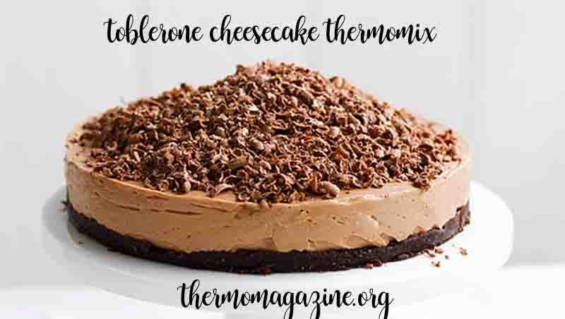 Chessecake di Toblerone con Bimby
