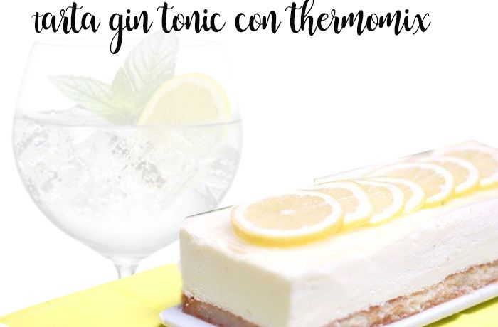 Gin e Tonic Cake con Bimby