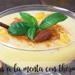 Crema pasticcera alla menta con termomix
