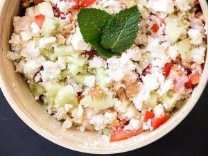 Tabulé di cavolfiore con Bimby