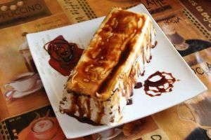 Torta di biscotto e formaggio Philadelphia con termomix