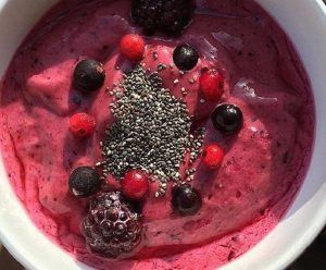 Gelato di frutti della foresta con il Bimby