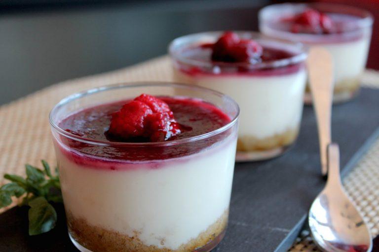 New York Cheesecake in bicchieri con il Bimby