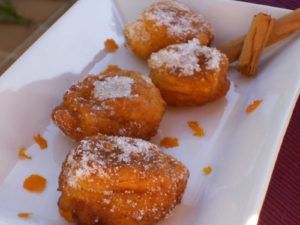 Frittelle di arancia con il Bimby