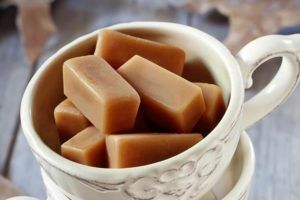 Caramelle al burro salate con il bimby