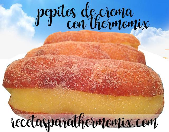 Pepitos di crema con il Bimby (Susos- Xuxos)