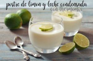 Dessert al limone e latte condensato con il Bimby
