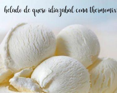 Gelato al formaggio Idiazabal con il Bimby