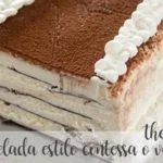 Torta surgelata stile contessa o viennetta con il Bimby