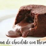 Vulcano di cioccolato con il Bimby