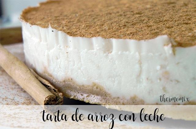 Torta di riso con latte con Bimby