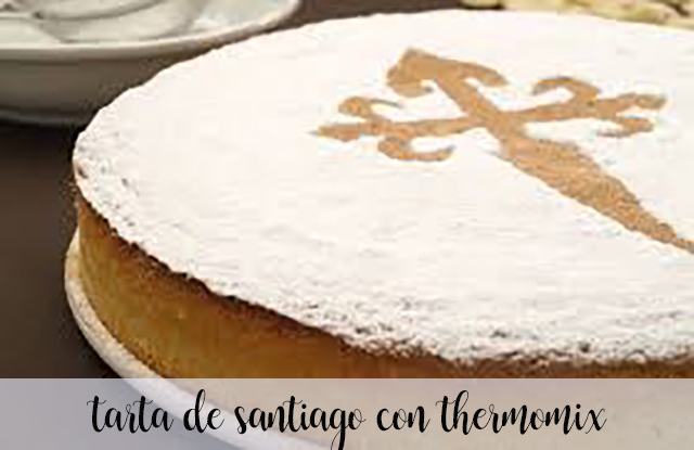 Torta Santiago con il Bimby