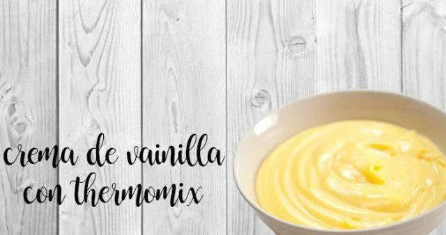 Crema alla vaniglia con Bimby