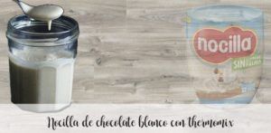 Nocella di cioccolato bianco con Bimby