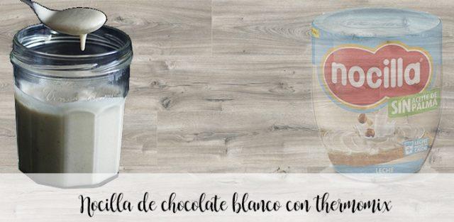 Nocella di cioccolato bianco con termomix