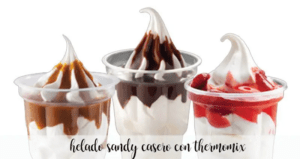 Gelato Sundae fatto in casacon il Bimby