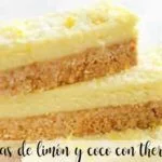 Barrette al limone e cocco con Bimby