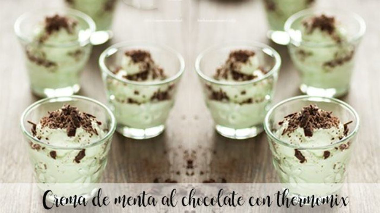 Crema Di Menta E Cioccolato Con Bimby Ricette Bimby Ricette Bimby