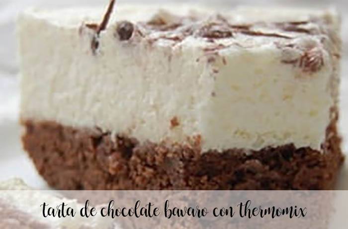 Torta bavarese al cioccolato con Bimby