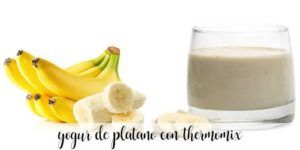 Yogurt alla banana con Bimby