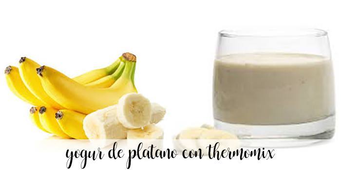 Yogurt alla banana con Bimby