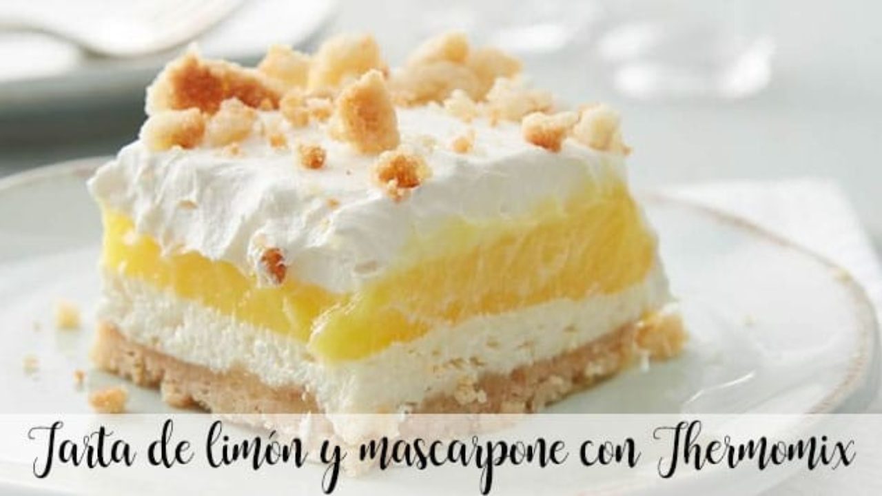 Torta Al Limone E Mascarpone Con Bimby Ricette Bimby Ricette Bimby