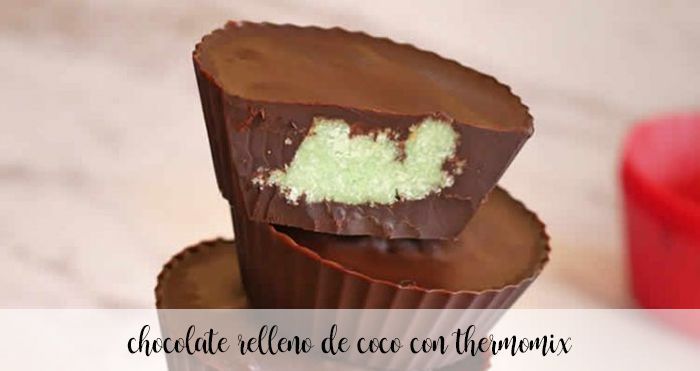 Cioccolato ripieno di cocco con Bimby