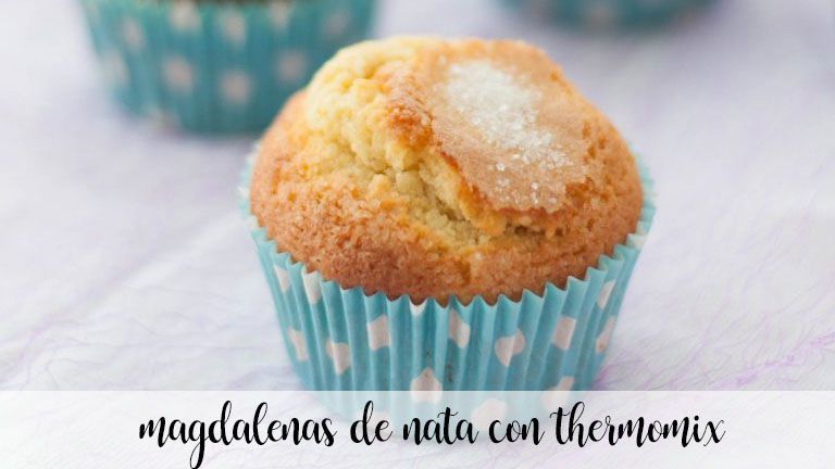 Cupcake crema con termomix