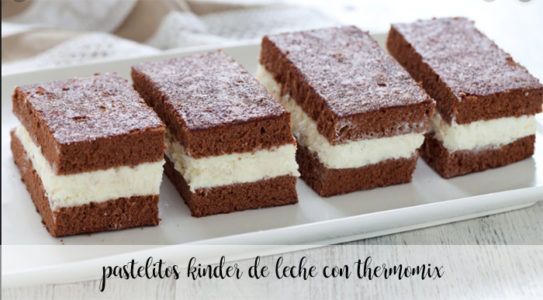 Torte Kinder al latte con Bimby