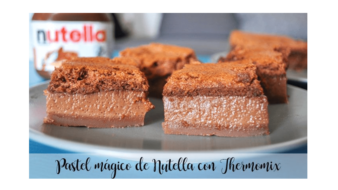 Torta magica Nutella con Bimby