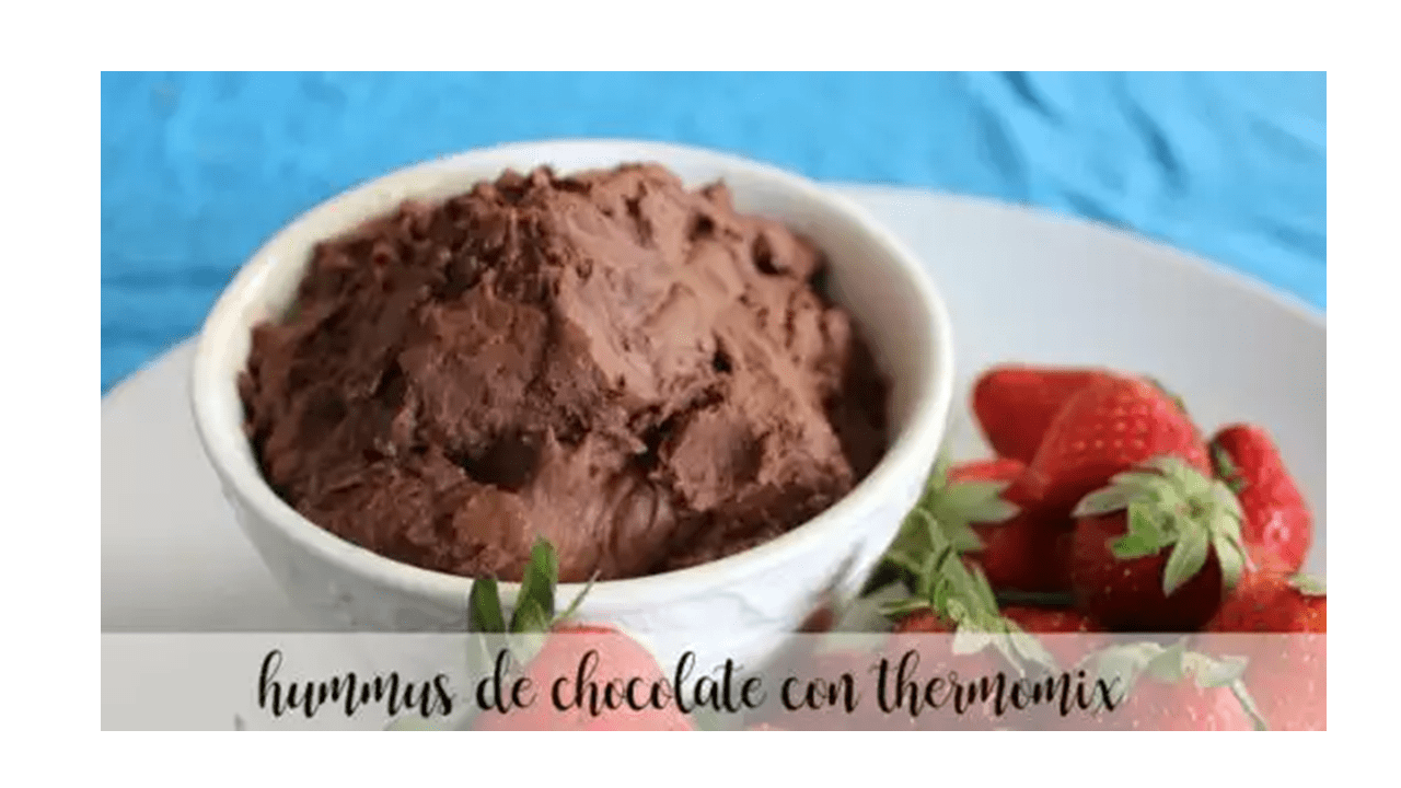 Hummus al cioccolato con Thermomix