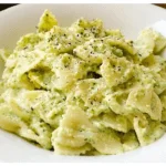 Farfalle con crema di zucchine Con il Bimby