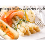 Asparagi ripieni di salmone con salsa piccante con Bimby