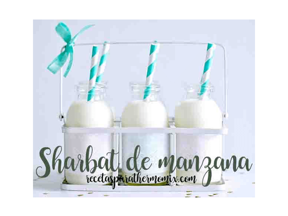 Mela araba Sharbat con Bimby