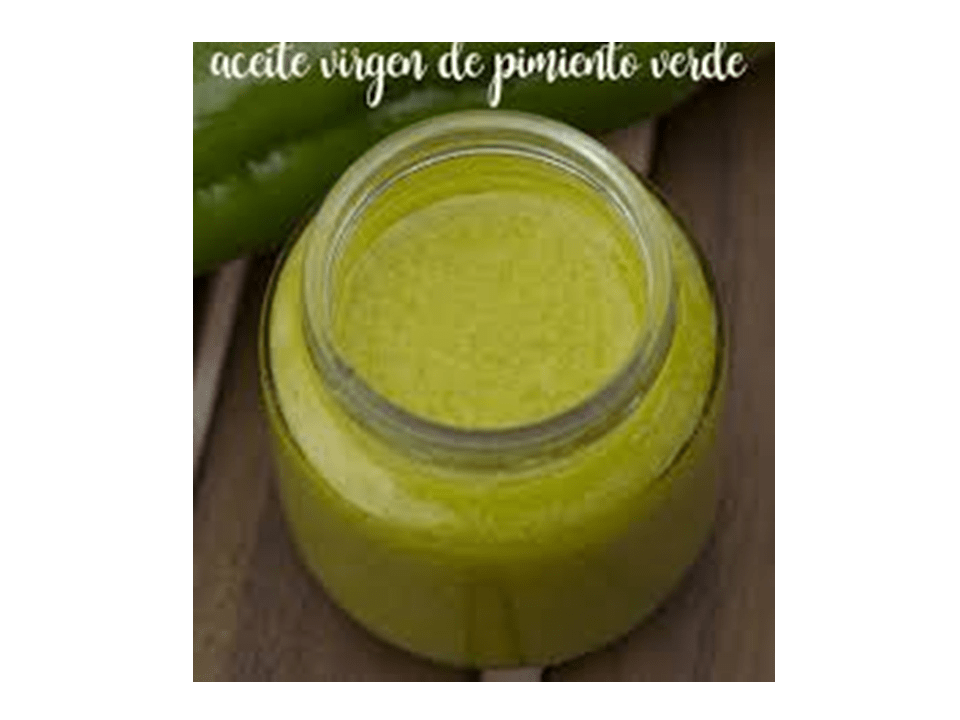 Come preparare l'olio vergine di pepe verde con Bimby
