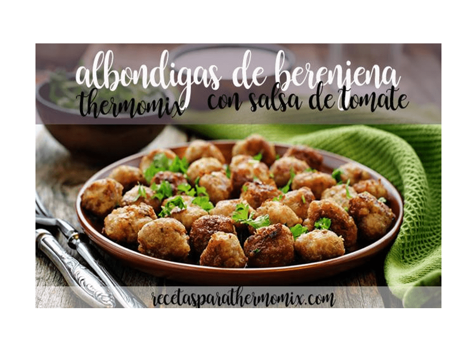 Polpette di melanzane con salsa di pomodoro