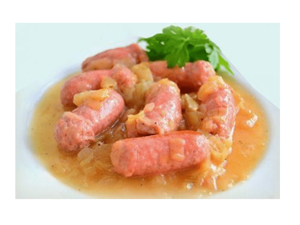 Salsicce al vino con Bimby