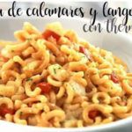 Spaghetti ai gamberetti e calamari con Bimby