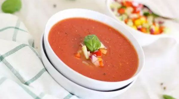 Gazpacho alla mela con il Bimby