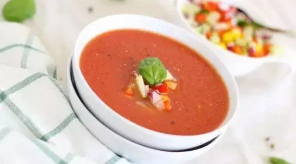 Gazpacho alla mela con il Bimby