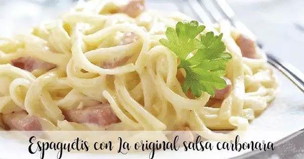 Spaghetti alla carbonara con Bimby